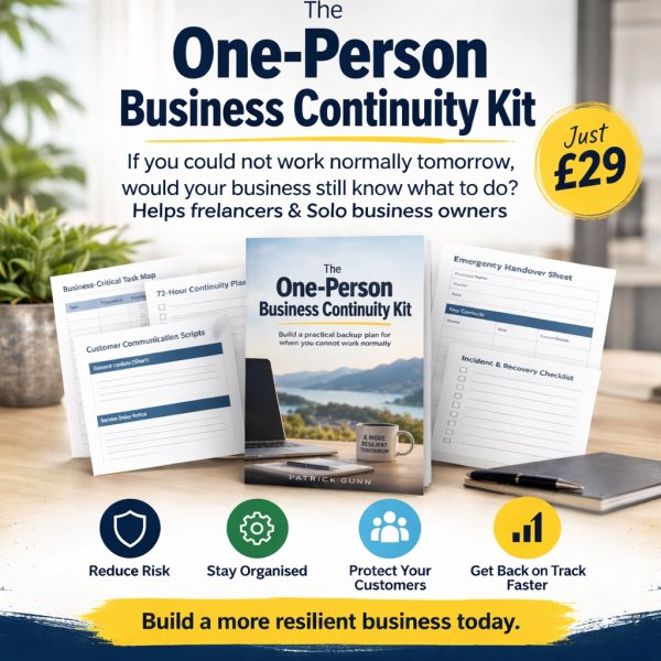 The One-Person Business Continuity Kit